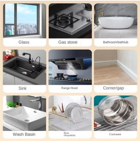 High-Torque Waterproof Power Scrubber